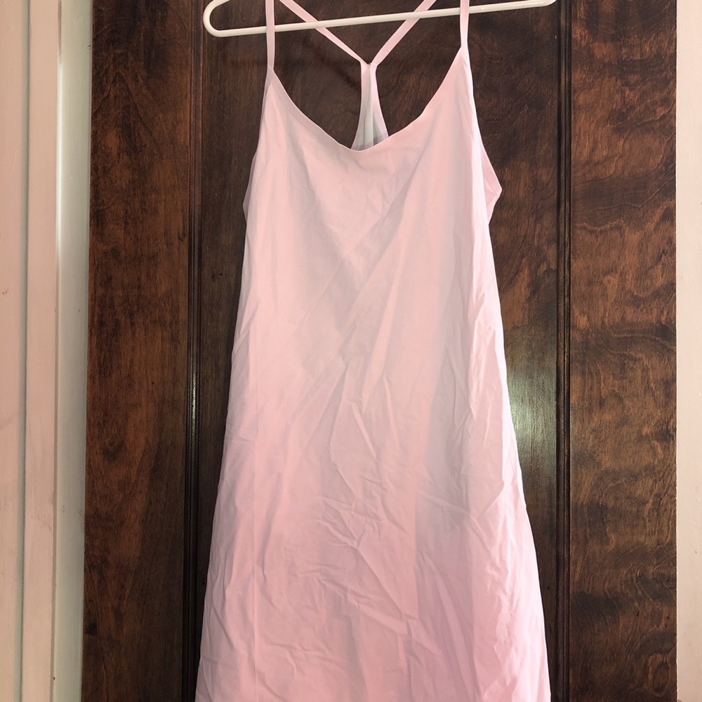 light pink outdoor voices dress